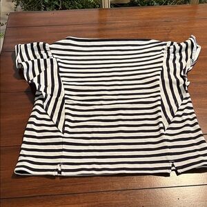Nautical Striped Short Sleeve Top